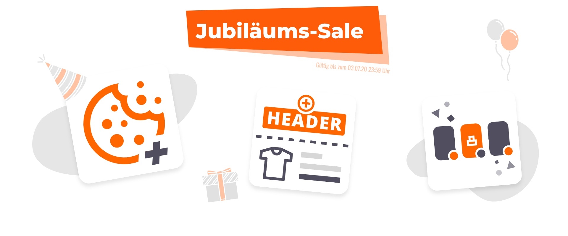 Shopware Jubiläums-Sale - Bis zu 35% Rabatt auf unsere Plugins