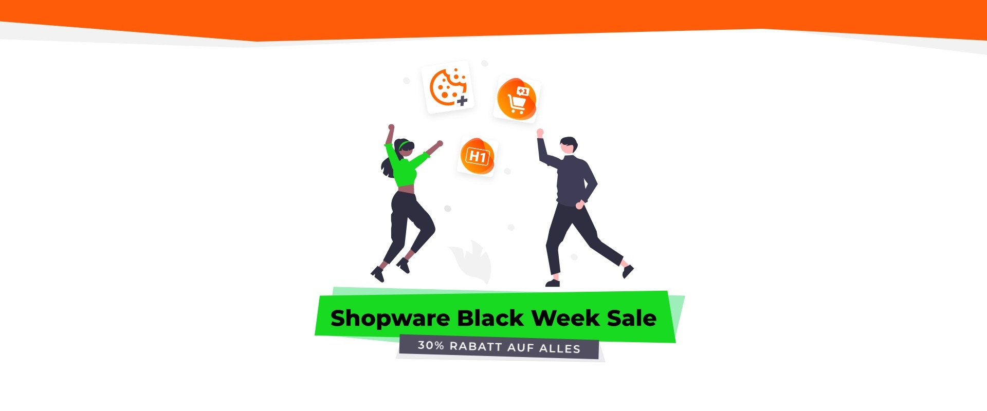 Shopware „Black Week Sale” 2021 - 30% Rabatt auf unsere Shopware Plugins